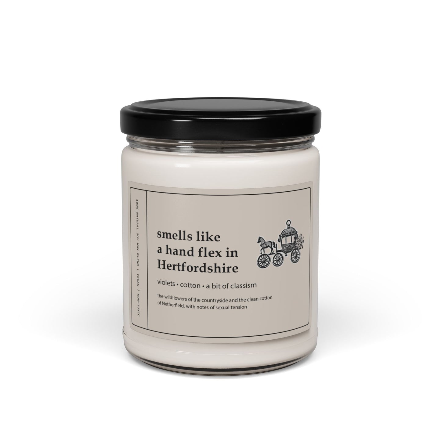 Hand Flex in Hertfordshire Pride and Prejudice Candle